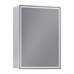 Шкаф навесной для ванной комнаты  с LED подсветкой Коста Comfort 60 с подогревом, детальное фото