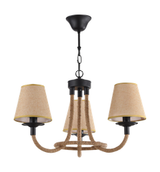 Люстра Freya FR4402-PL-03-GB Loft Матовый Черный 3хE14х180, вид
