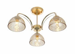 Люстра Rivoli Terri 3хЕ27x40 Вт модерн, фото