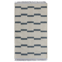Ковер TERESSA 0.6x1 дизайн 130 LT.GREY/CREAM, детальное фото