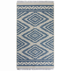 Ковер TERESSA 0.8*1.5 дизайн 115 LT.BLUE/CREAM, изображение