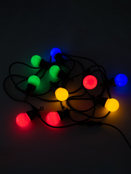 Гирлянда внутренняя нить  SH LIGHTS 50 LED многоцветный 4,5 м, вид