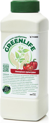 Удобрение органическое GREEN LIFE для овощных культур 500 мл, вид