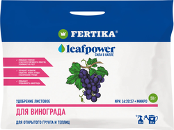 Удобрение минеральное FERTIKA Leaf Power для винограда 50 гр, детальное фото