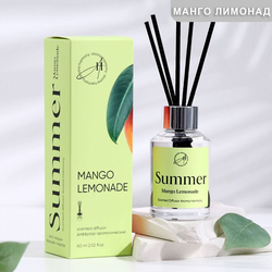 Диффузор ароматический Aroma Harmony "Mangо lemonade". "Манго лимонад", 60 мл, детальное фото