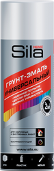 Эмаль аэрозольная универсальная Sila HOME 520 мл белая, фото