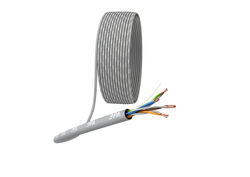 Кабель витая пара ERA SIMPLE U/UTP 4x2x24AWG Cat5e CU PVC, вид