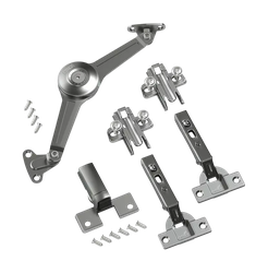 Комплект подъём. механизма Hafele Duo с петлями Hettich Intermat 9943, уг. отк. 110° с амортизатором Silent System, картинка
