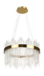 Люстра Rivoli Gwen 6192-201 подвесная светодиодная LED 3000-6300К 112 Вт с пультом, фотография