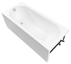 Ванна акриловая прямоугольная AQUANET LOTOS (309624) 170х75 см, вид