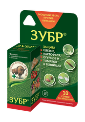 Средство от насекомых-вредителей Зубр, 10 мл, крупный план