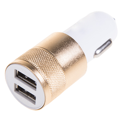 Автомобильное зарядное устройство REXANT АЗУ 1000+2100 mA 2хUSB белое, картинка