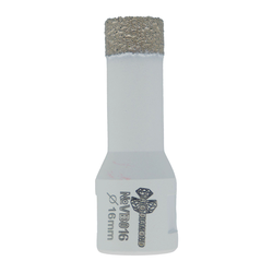 Коронка по керамограниту TRIO-DIAMOND Vacuum Brazed VB016 16 мм, фото