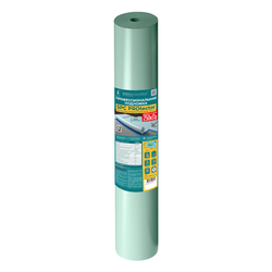 Подложка SPC PROtector из экструдированного вспененного полистирола SPC WPC LVT 9,1м*1,1м*1мм зеленая, крупный план