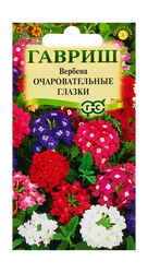 Вербена Очаровательные глазки, гибридная 0,05 г, крупный план
