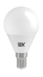 Лампа LED E14 10Вт 3000К IEK, крупный план