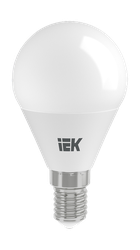Лампа LED E14 10Вт 4000К IEK, крупный план