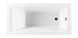 Ванна акриловая AQUANET BRIGHT 155х70, крупный план