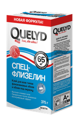 Клей обойный QUELYD спец. флизелин 65 кв.м., 0.375кг, картинка