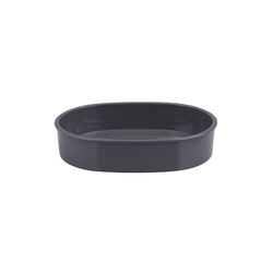 Мыльница FIXSEN round gray серая, пластик, вид