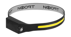 Фонарь налобный ТРОФИ светодиодный GA-104 Kiber-simple аккум. 5 Вт COB + 3 Вт LED, крупный план