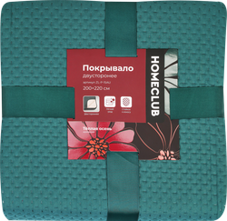 Покрывало двустороннее HOMECLUB Velvet 200х220см, ультрастеп, Арт. ZL-P-15AU, вид