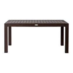 Стол садовый OLA DOM Rattan прямоугольный, коричневый, 160х95х75см, 30кг, картинка