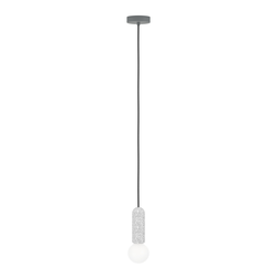 Cветильник EGLO Подвесной потолочный giaconecchia, 1х40w e27, d105, h1100, с, изображение