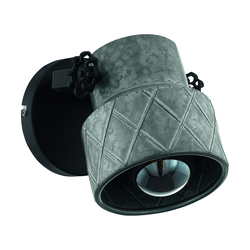 Бра EGLO hilcott, 1х40w e27, l160, h200, а245, сталь, черныйсталь, оц, изображение