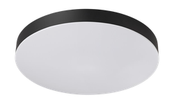 Светильник СОНЕКС настенно-потолочный led 24вт 4000k пластик/белый/черный d300, крупный план