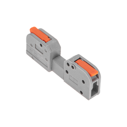 Клемма REXANT смк 222-421r проходн разъемная 1 полюс серая 0,2-2,5/4мм² (б, вид