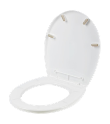 Сиденье для унитаза KEEPLEX regular 41,9х36,3х4,5см белое облако, изображение