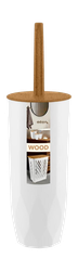 Набор KEEPLEX wc (ершик+подставка) wood, изображение