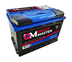 Аккумулятор автомобильный QUICK MASTER SP 6СТ-75 (R)-(0) 560A, фото