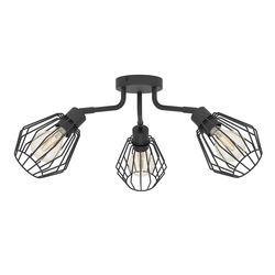 Люстра EGLO TARBES, 3x60W(E27), черный, вид