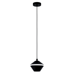 Светильник EGLO Подвесной потолочный PERPIGO, 1X5W(GU10-LED), черный/пластик, картинка