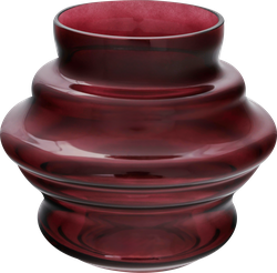 Ваза HOMECLUB Rest, 14см, стекло, зеленая, Арт. HBM-35, изображение