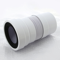 Труба фановая MCALPINE L=200-330 мм гофр., вход 97-107 мм, выход 110 мм, фото