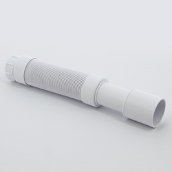 Труба гофрированная MCALPINE L=290-500 х 50 мм, вход 1 1/4, выход 40/50 мм, картинка