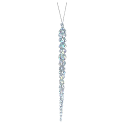 Украшение елочное Homeclub сияние, Сосулька, 7.5см, вид