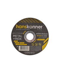 Диск отрезной HANSKONNER по металлу H9020-125-16 125х1,6, изображение