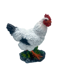 Садовая фигурка DECOBRAZ Курица Ряба H-34см, вид