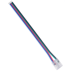 Коннектор APEYRON 09-162 прокалывающий , 5 pin, для подключения RGBW LED ленты, крупный план