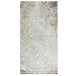 Ковер ROMANCE 0.6*1 дизайн T1487RC L.GREY/L.GREY, вид