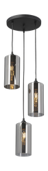 Люстра VITALUCE v2732/3s, 3хe27 макс. 40вт черный, картинка