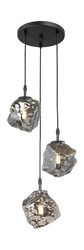 Люстра VITALUCE v2584-1/3s, 3хg9 макс. 28вт черный, картинка