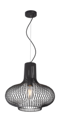 Светильник VITALUCE v2592-1/1s, 1хe27 макс. 40вт черный, картинка
