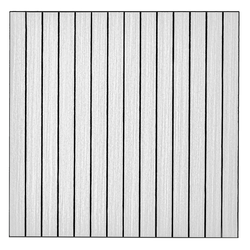 Мягкие реечные панели LAKO DECOR 600-600мм, Белый, крупный план
