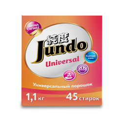 Стиральный порошок JUNDO Универсальный, 1,1кг, изображение