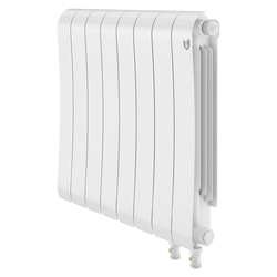 Радиатор ROYAL THERMO биметаллический Infinity 500 Bianco Traffico VR80 - 8 секц., вид